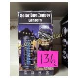 SOLAR BUG ZAPPER LANTERN - NEW