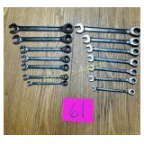 14 PC SAE + METRIC RAPID RATCHETS