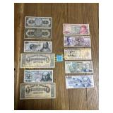 VTG. MEXICO BANKNOTE LOT
