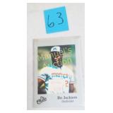 BO JACKSON OUTFIELDER BASEBALL CARD