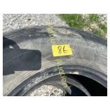 LOT OF SEMI TIRES