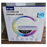 BT-3401 LED WIRELESS CHARGING SPEAKER