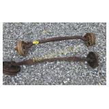 (2) HOT ROD CAR AXLES L1