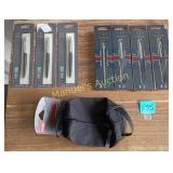 (7) PARKER JOTTER LONDON PENS & 1 OVERNIGHT BAG