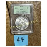 1885 MORGAN SILVER DOLLAR MS62
