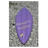 8' PURPLE LIFETIME KAYAK