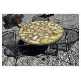 L1 PATIO TABLE WITH 3 CHAIRS