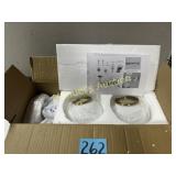 (2) BATTERY OPERATED WALL LIGHTS