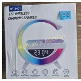 LED WIRELESS CHARGING SPEAKER