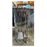 C1 VTG. FLAT-RACK FIREPLACE TOOL SET