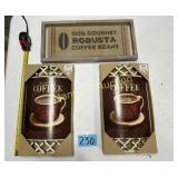 SET OF 3 COFFEE DECOR
