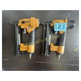 C1 (2) STANLEY BRAD NAILERS