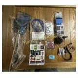 CAR CHARGERS, NETS, & MISC. ITEMS