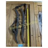 (2) ANTIQUE HORSE HAMES