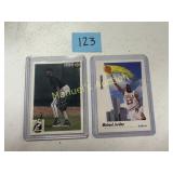 C1 (2) MICHAEL JORDAN SPORTS CARDS