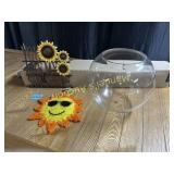 11'X13' GLASS FISH BOWL OR DECOR