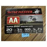 WINCHESTER 20 GUAGE SPORTING CLAYS