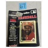 1991 CARDINALS BASEBALL UPPER DECK SET