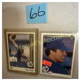 (2) NOLAN RYAN BASEBALL CARDS