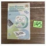 NEW D20 PORTABLE STICKER PRINTER C1