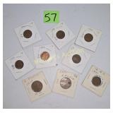 LOT OF GR. BRITIAN PENCES 1971-1999