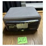 SENTRY SAFE - FIRE & WATERPRROOF -NO KEY