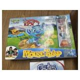 (2) BOARD GAMES & BLOCKS