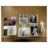VINTAGE PHOTOS, SOME AUTOGRAPHED