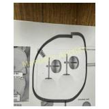 (2) BATTERY OPERATED WALL LIGHTS