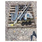 IRONTON OIL PUMP AND (3) FUEL NOZZLES  L1