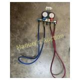 REFIDGERANT DUAL GUAGE