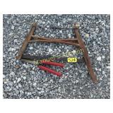 VINTAGE CROSS-CUT  WOOD BOW SAW