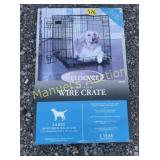 UNUSED  WIRE PET CRATE