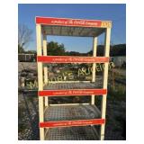 4 -TIER  PLASTIC SHELF
