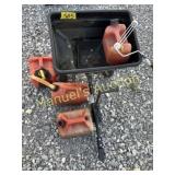 GROUND WORK ATV SEED SPREDER &GAS CANS