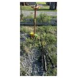 FISHING  POLES & POLE HOLDER