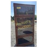 4 DOOR HUTCH / BOOK CASE