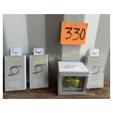 (3) CHARGER CABLES & (1)WALL CHARGER