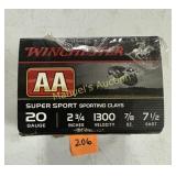 WINCHESTER 20GA  AA  25CT