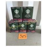 (5) BOXS OF STARBUCKS  KEURIG