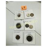 ASS'T FORIEGN COINS - FINLAND, ICELAND,