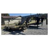 16' GOOSENECK TRAILER  TANDEM AXLE   L1