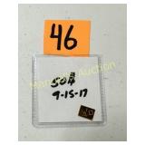 1-GRAM  .9999 FINE GOLD BAR