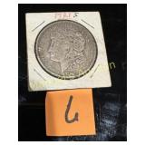 1921 S  MORGAN SILVER DOLLAR 90%