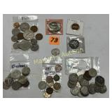 ASS'T FOREIGN COINS, BAHAMAS, FIGI ,