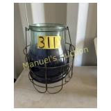 VTG TEARDROP LANTERN 10X61/2
