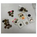 ASS'T FORIEGN COINS, URAGUAY, PERU , & MORE