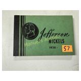 JEFFERSON  COLLECTOR BOOK W / (64) NICKELS
