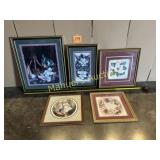 GROUP LOT ASS'T  FRAMED PICTURES