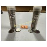 (2) ROLLS 2005 NICKELS  LEWIS & CLARK, BUFFALO